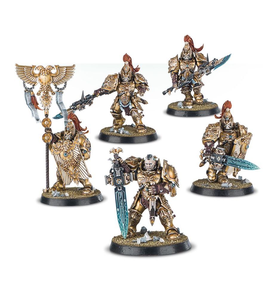 Adeptus Custodes Custodian Guards 01-07