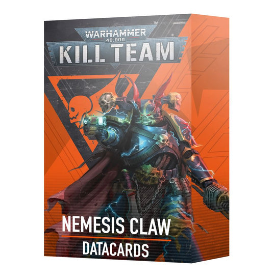 103-77 KILL TEAM DATACARDS: NEMESIS CLAW (ENG)