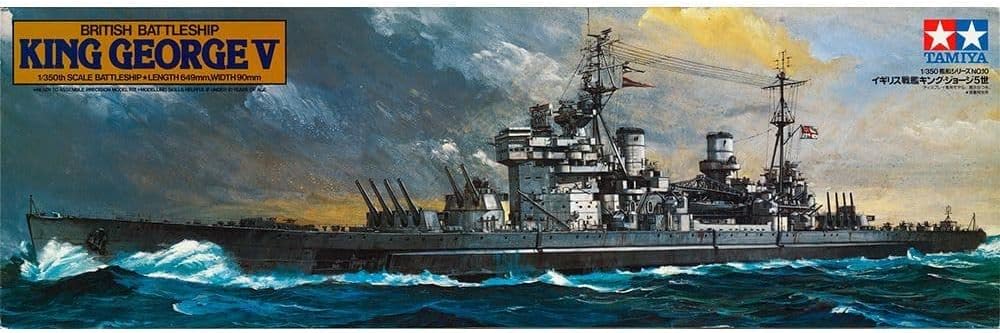 Tamiya British Battleship King George V.   78010