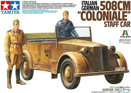 Tamiya Italian German 508cm Coloniale Staff Car 37014