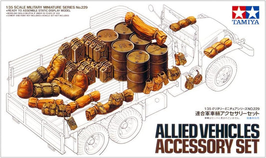 Tamiya Allied Vehicles Accessory Kit.  35229