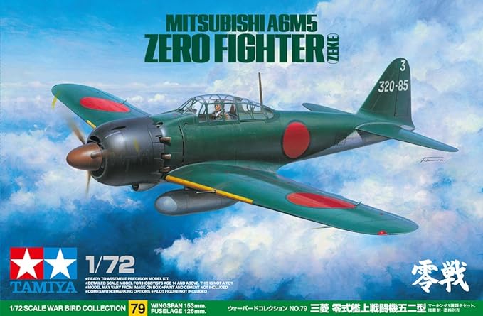 Tamiya Mitsubishi A6M5 Zero Fighter 60779