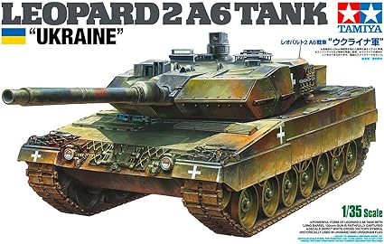 Tamiya Leopard 2 A6 Tank Ukraine  25207