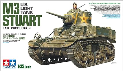 Tamiya M3 Stuart Late Production 35360