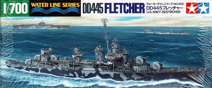 Tamiya Dd445 Fletcher Us navy Destroyer 31902