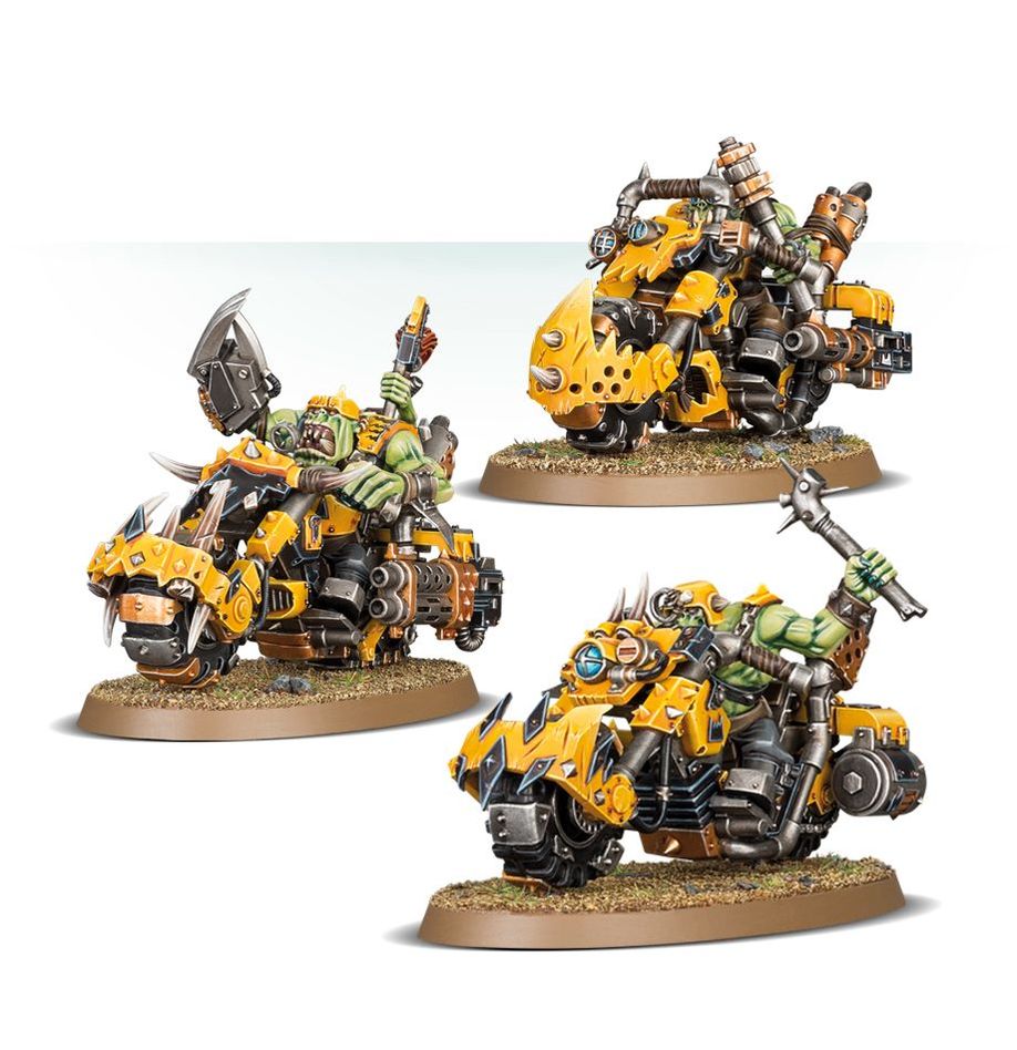 W40000 Orks Warbikers 50-07