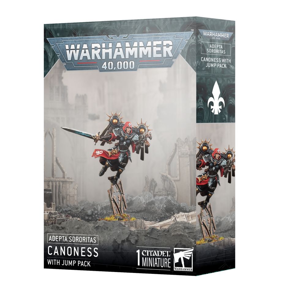 52-61 ADEPTA SORORITAS: CANONESS W/JUMP PACK