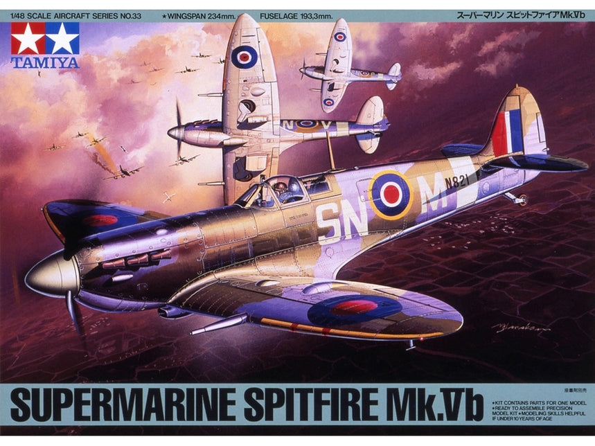 Tamiya Supermarine Spitfire MkVb.  61033