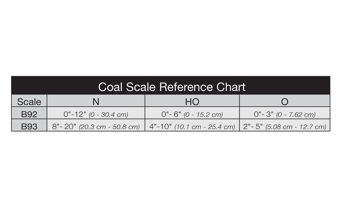 Mine Run Coal (Bag) B92