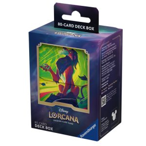 Disney Lorcana: Azurite Sea – Deck Box – Scar