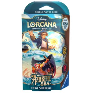 Disney Lorcana: Azurite Sea – Starter Deck – Amber & Ruby