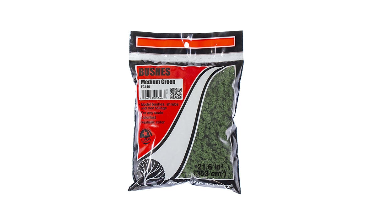 Medium Green Bushes (Bag) FC146