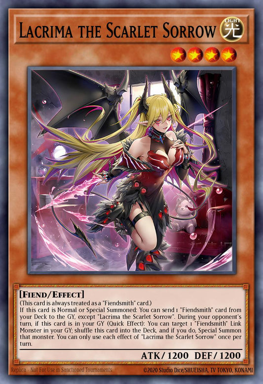 ROTA-EN014 "Lacrima the Crimson Tear” Secret Rare