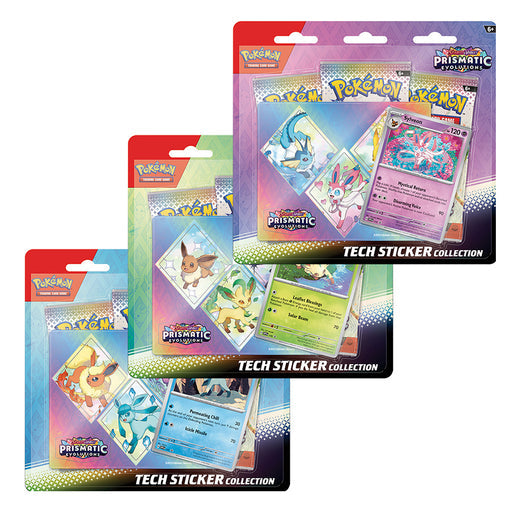 Pokémon TCG: Scarlet & Violet 8.5 - Prismatic Evolutions Tech Sticker Collection