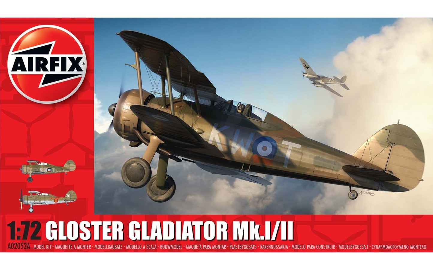 Airfix AO2052A Gloster Gladiator Mk.I/Mk.II