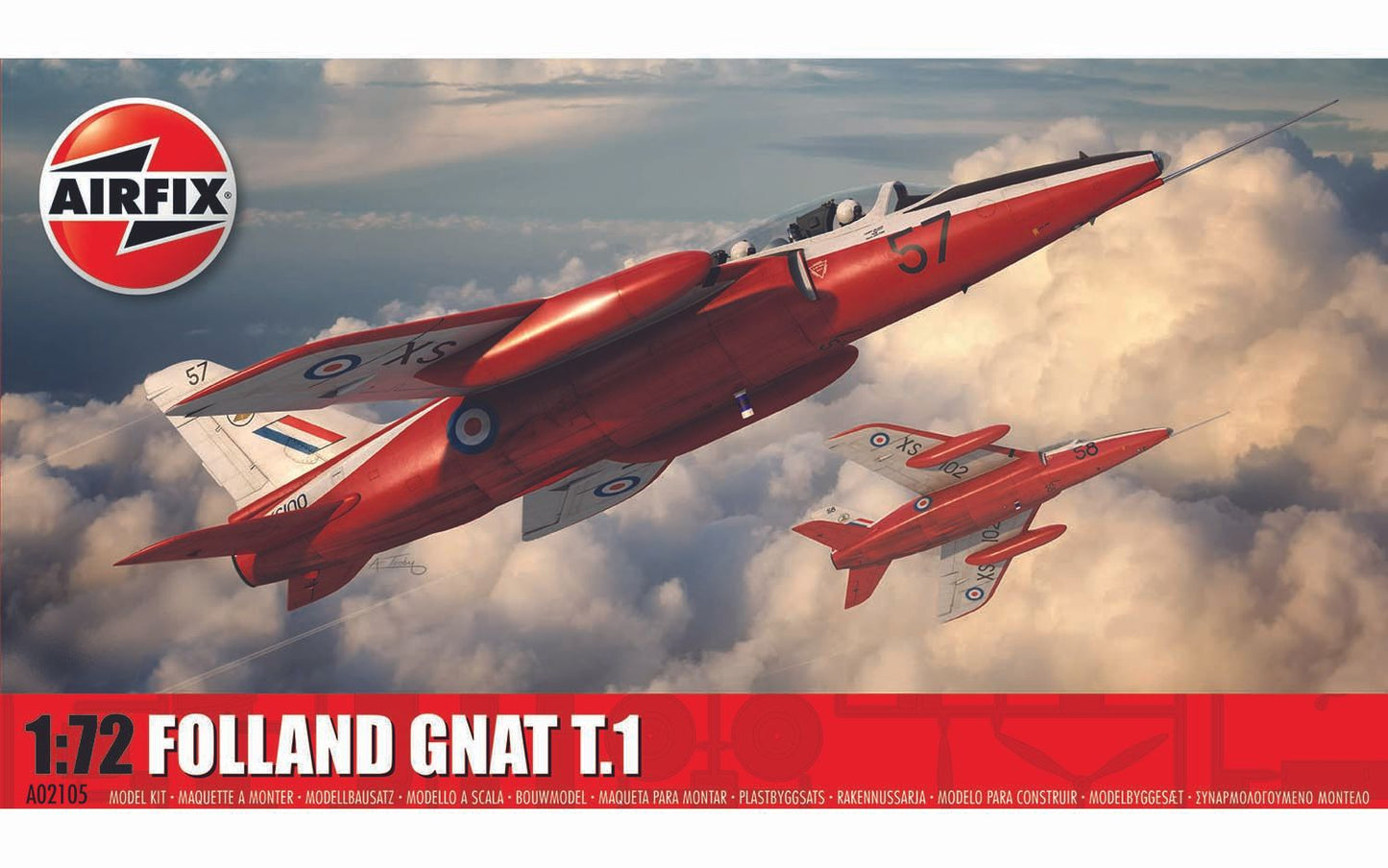 Airfix Folland Gnat T.1