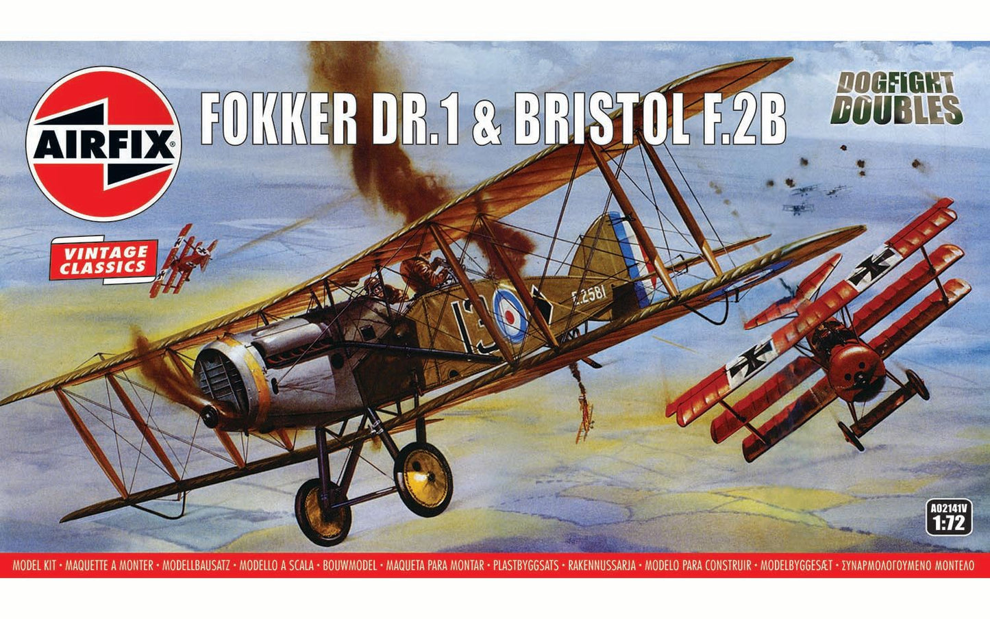 Airfix Fokker DR.1 & Bristol F.2B