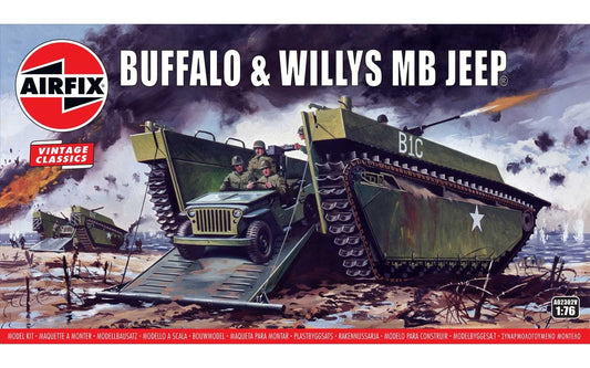 Airfix Buffalo Willys MB Jeep A02302V