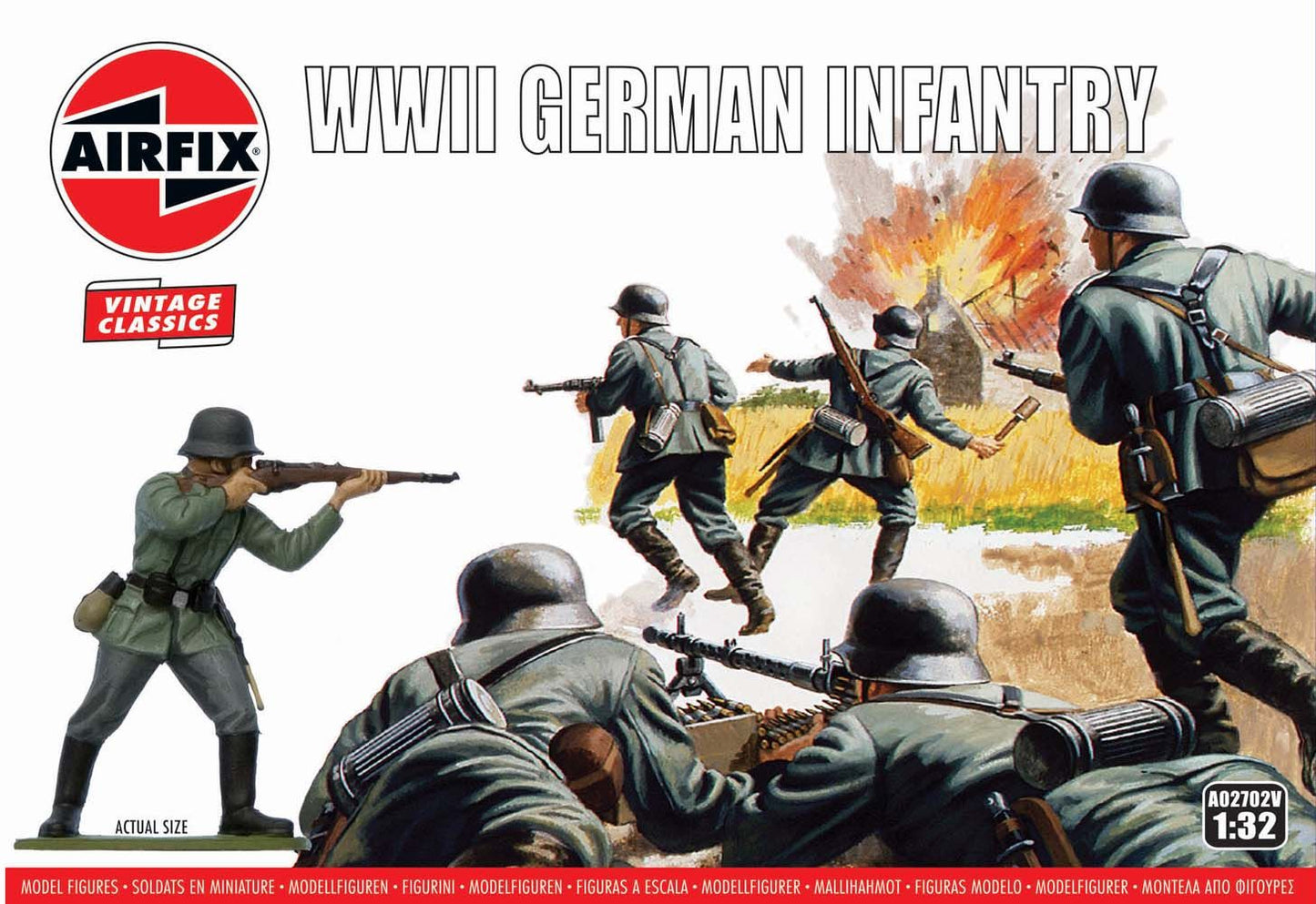 Airfix WWII German Infantry A02702V