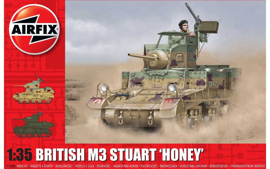 Airfix M3 Stuart "Honey" A1358