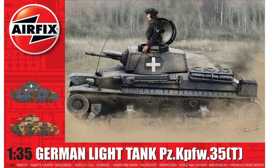 Airfix German Light Tank Pz.Kpfw.35(t) A1362