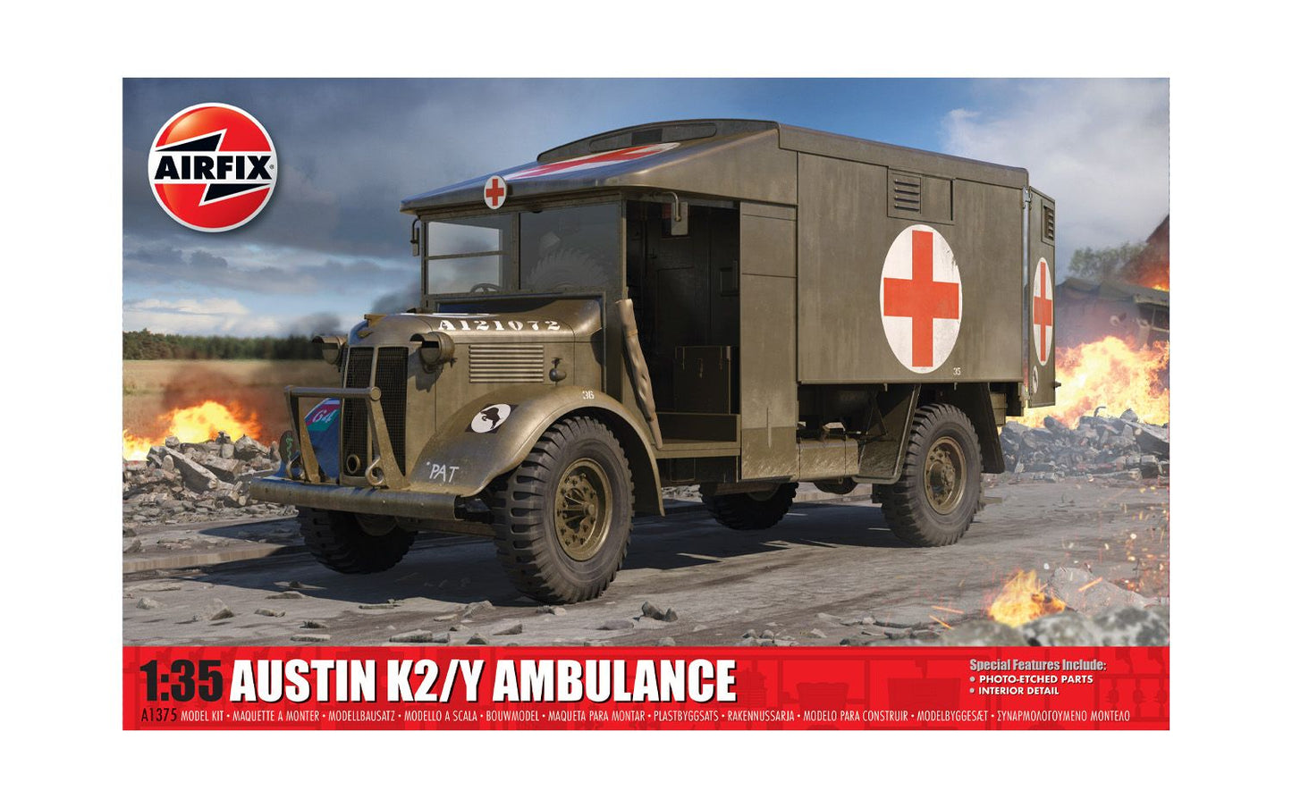 Airfix Austin K2/Y Ambulance A1375