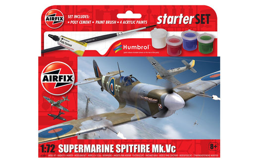 Airfix A55001 Small Starter Set NEW Supermarine Spitfire MkVc