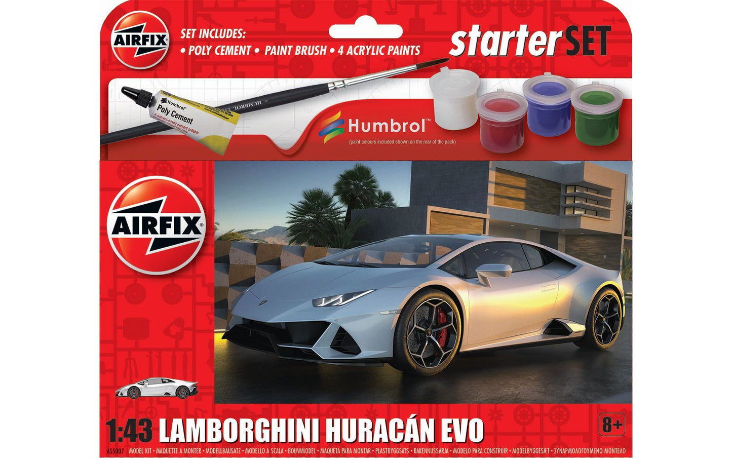 Airfix Lamborghini Huracan EVO Starter Set