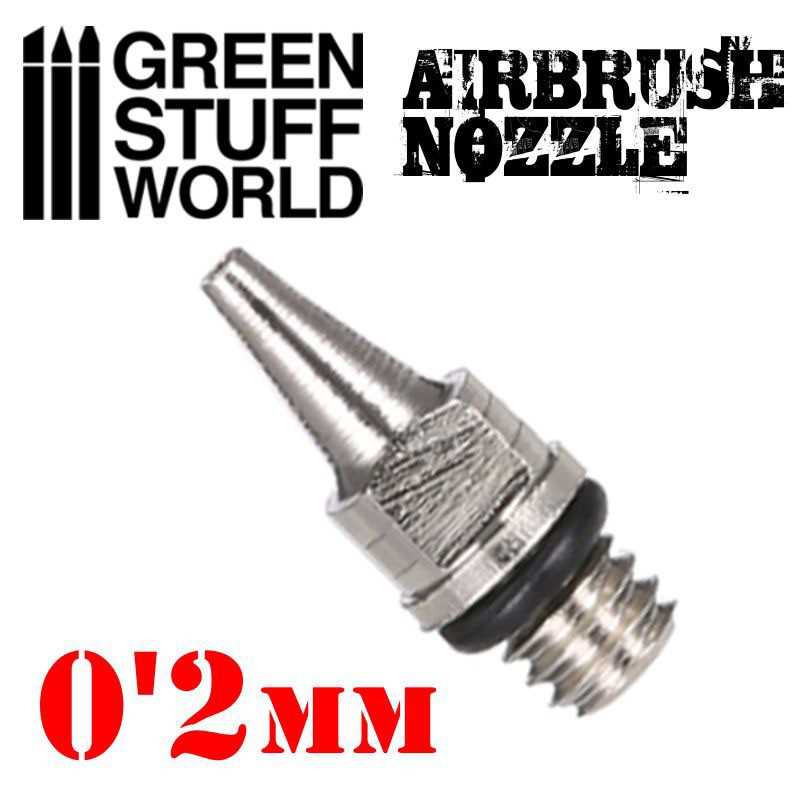 Spare Airbrush Nozzles 0,2mm