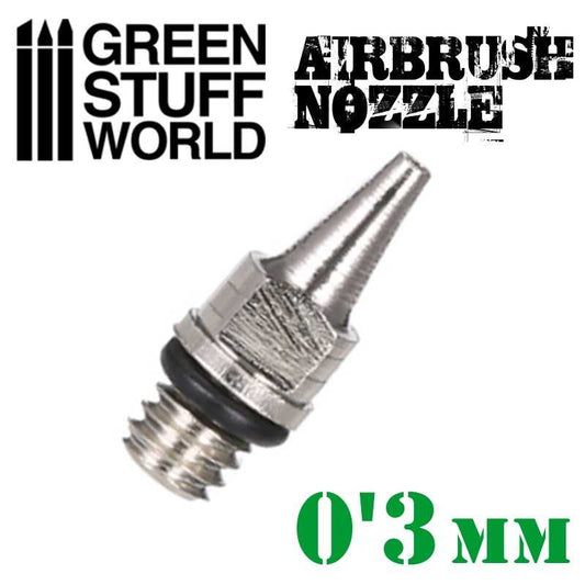 Spare Airbrush Nozzles 0,3mm