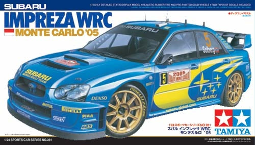 Tamiya Subaru Impreza WRC Monte Carlo '05   24281