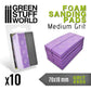 FOAM Sanding Pads - Grit #800 (foam color violet) (pack x10) 10772