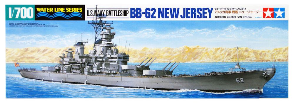 Tamiya Bb-62 New Jersey 31614