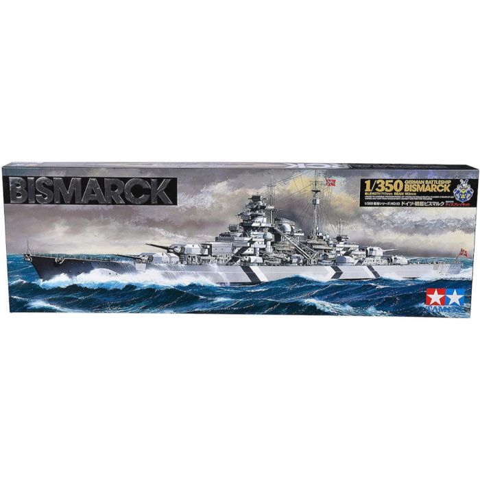 Tamiya German Battle Ship Bismarck.  78013