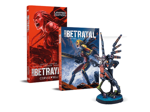 Infinity: Betrayal Graphic Novel with Miniature