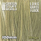 Long Grass Flock 100mm - Color BEIGE