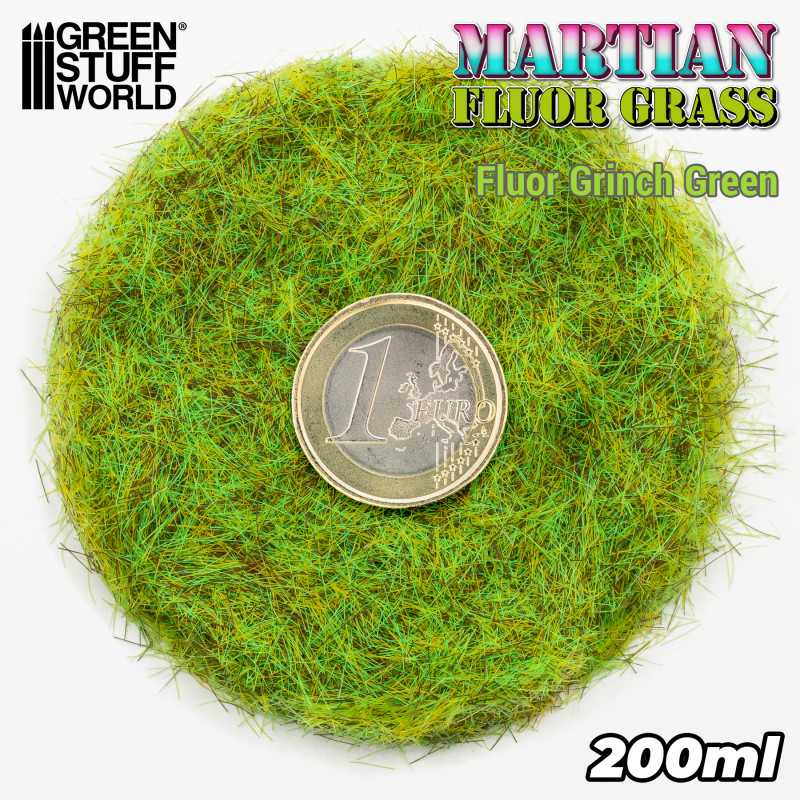 Martian Flock Flour Grinch Green 4-6mm. 12623