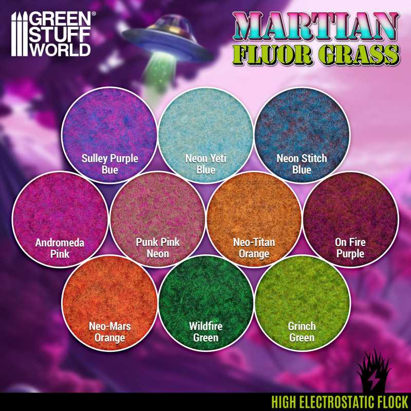 Martian Flock Sulley Purple Blue 12614