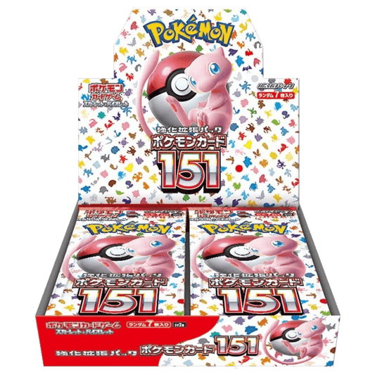 Pokemon Japanese 151 Booster Box - SV2A