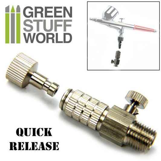 Airbrush QUICK RELEASE 1/8 - Air Flow Control