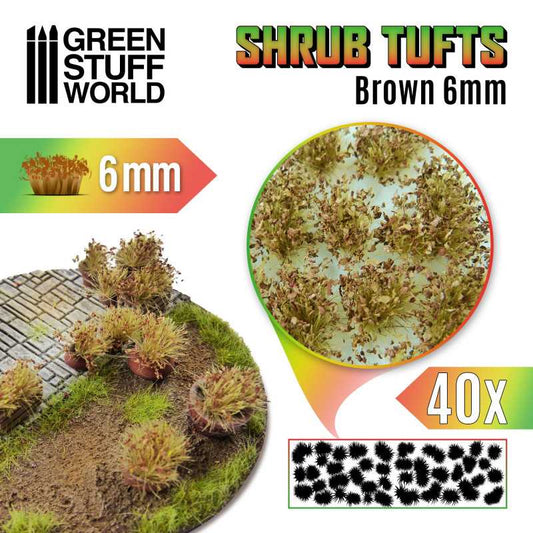 Brown Shrub TUFT 6mm 10746