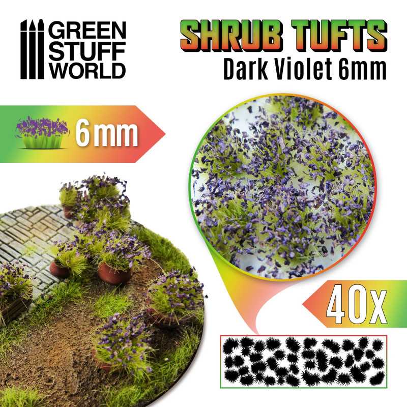 Dark Violet Shrub TUFT 10743