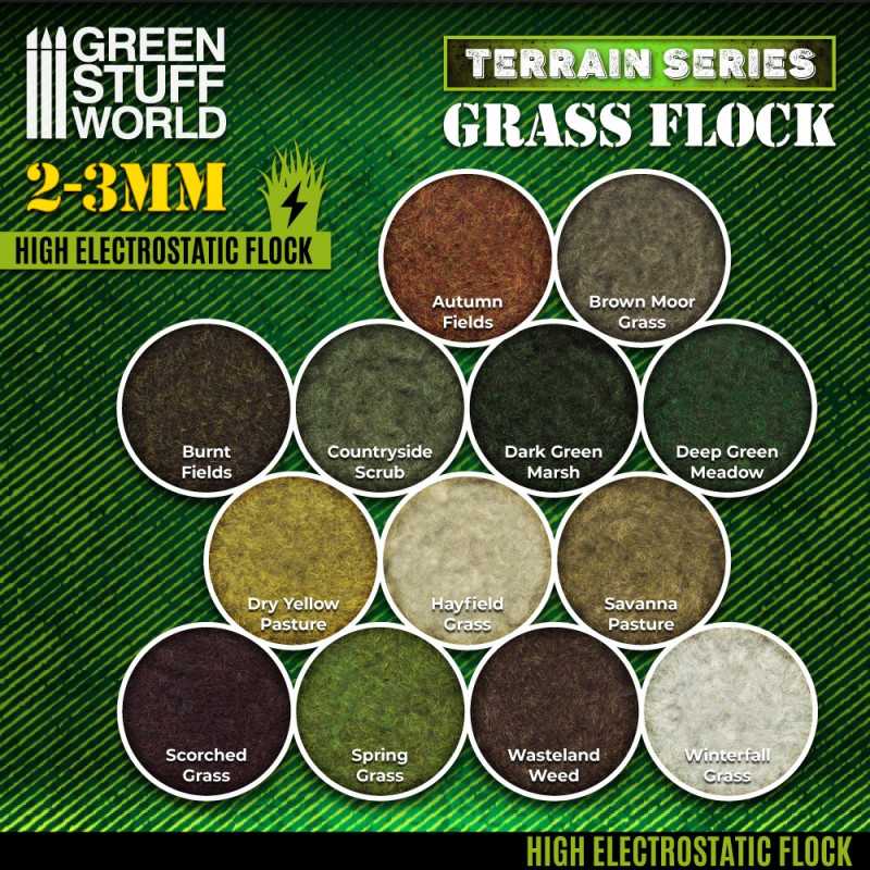 Grass Flock - AUTUMN FIELDS 2-3mm (200ml)