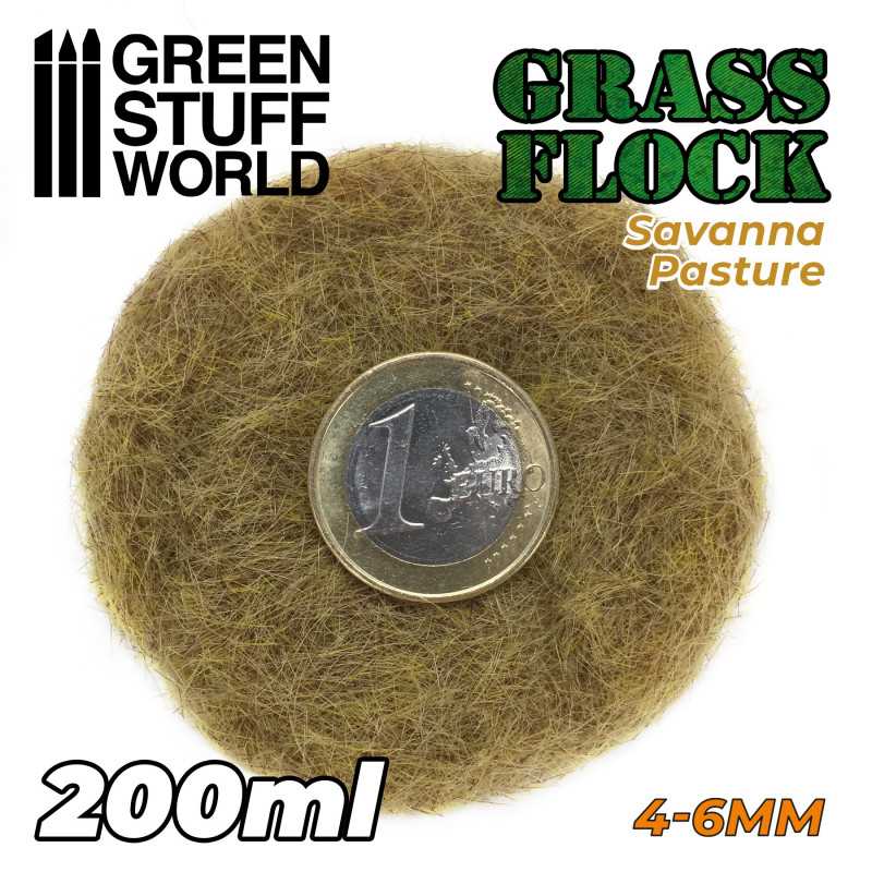 Grass Flock - SAVANNA PASTURE 4-6mm (200ml)