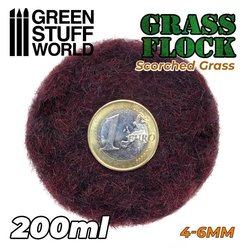 Grass Flock - Scorched Grass  4-6mm (200ml)