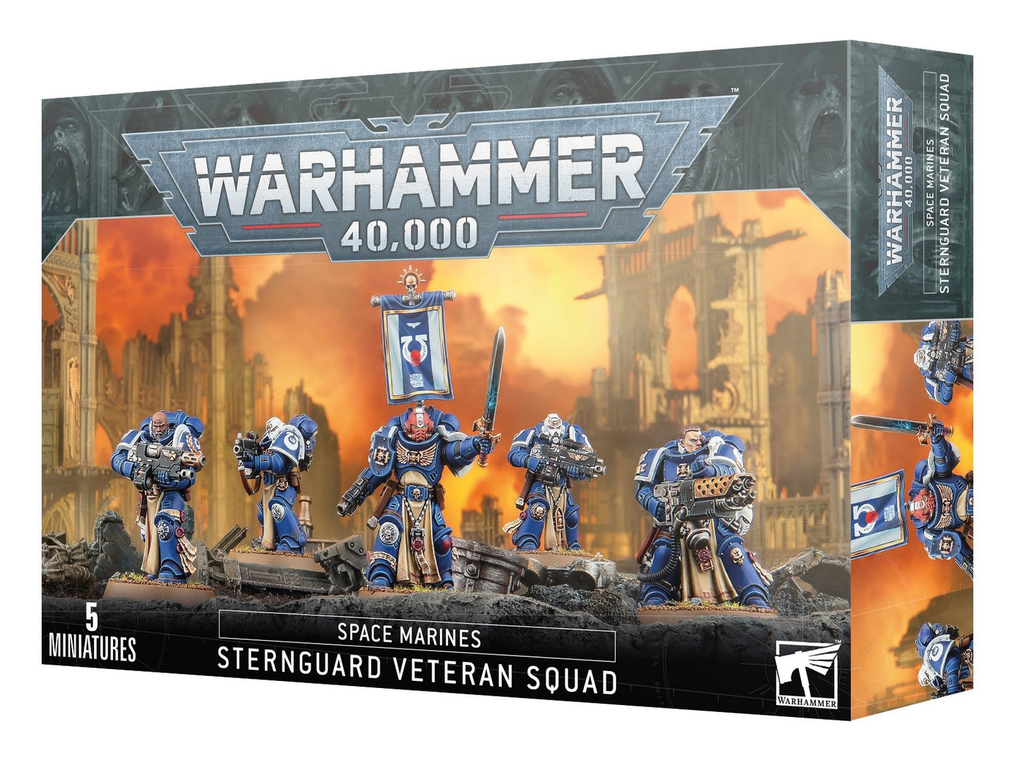 Space Marines Sternguard Veteran Squad 48-19