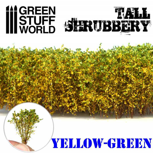 Tall Shrubbery - Yellow/Green