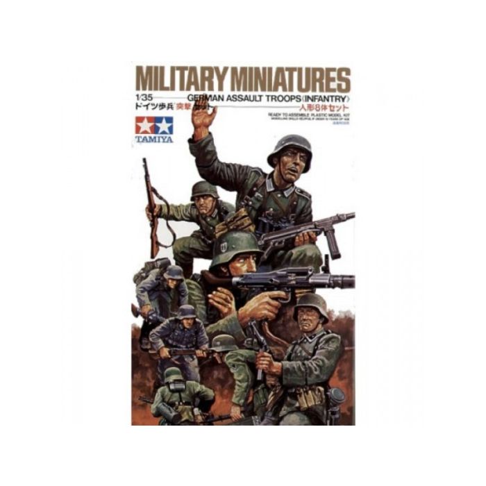 Tamiya German Assault Troops Infantary.    35030