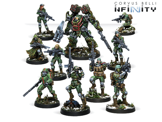 Infinity Tartary Army Corps Action Pack. 0851