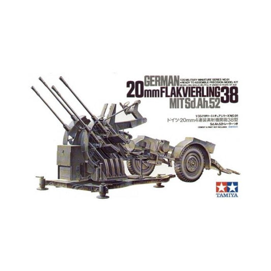 Tamiya German Flakvierling 38.   35091